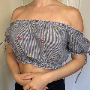 Floral crop top from Sadie & Sage